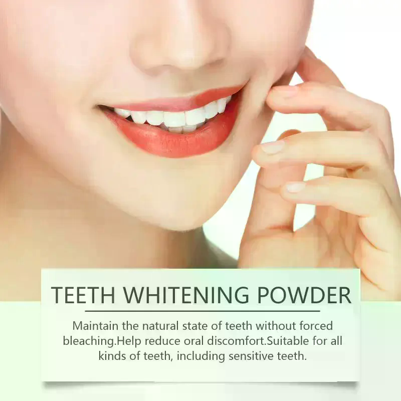 Teeth Whitening Natural - Pó Clareador de Dentes 15g, Elimina