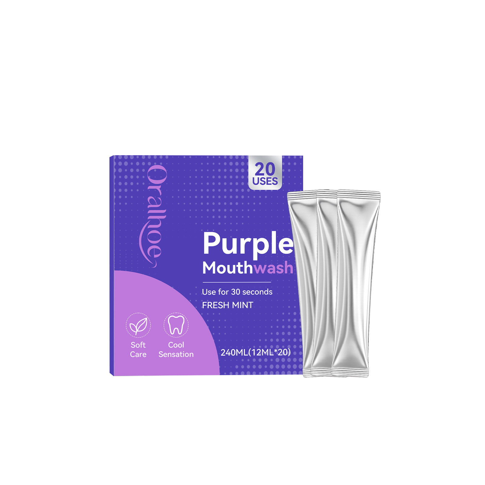 20 unidades de enxaguante buca - Teeth Whitening Natural avaliação e preço