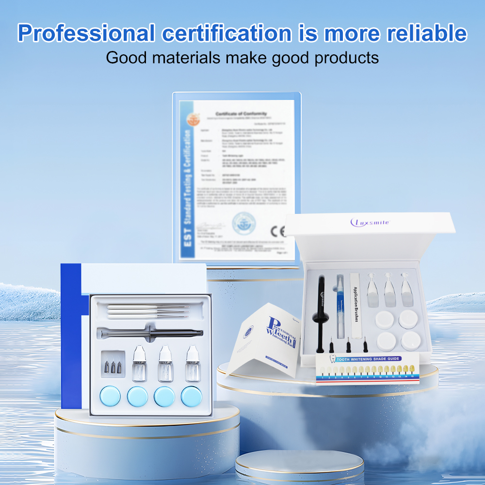 Kit de clareamento dental prof - Teeth Whitening Bleaching Kit avaliação e preço