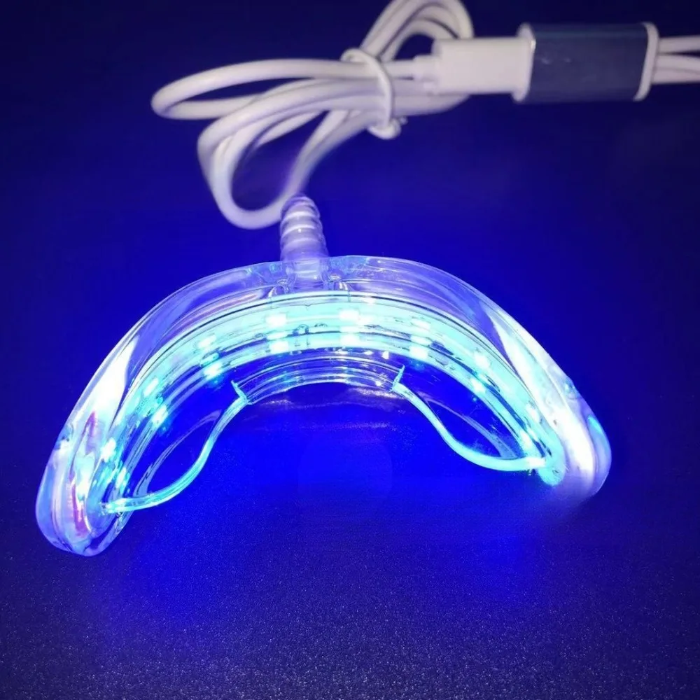 3 em 1 luzes de clareamento do - Led Mouth Tray avaliação e preço