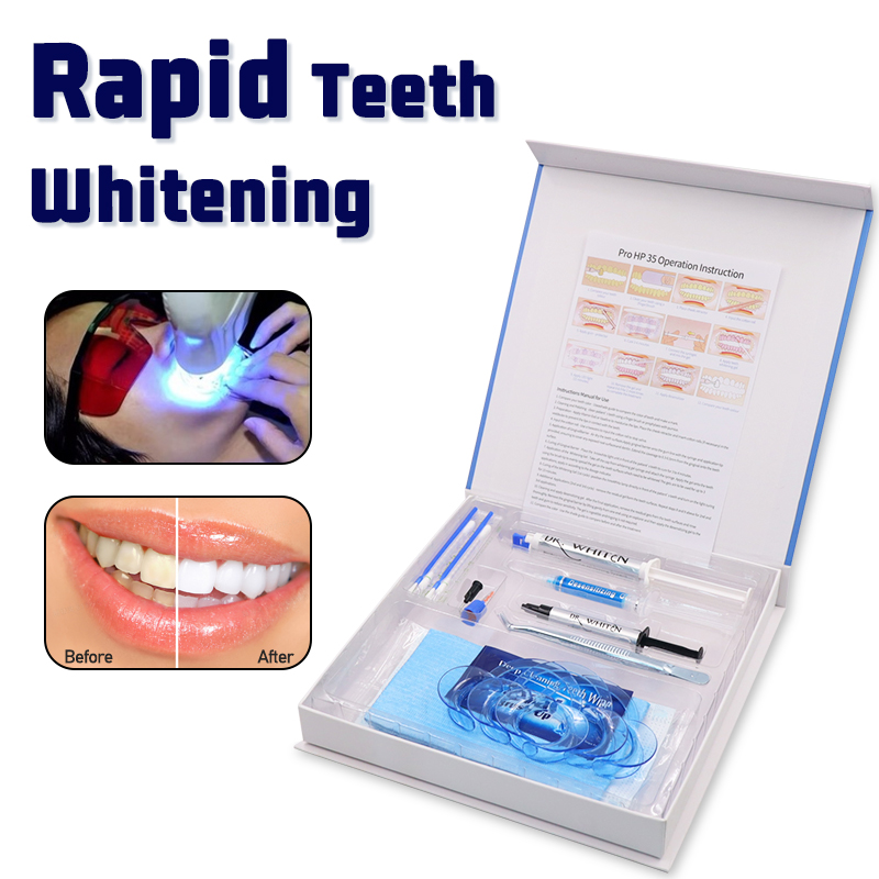 Kit profissional de clareament - Teeth Whitening Bleaching Kit avaliação e preço
