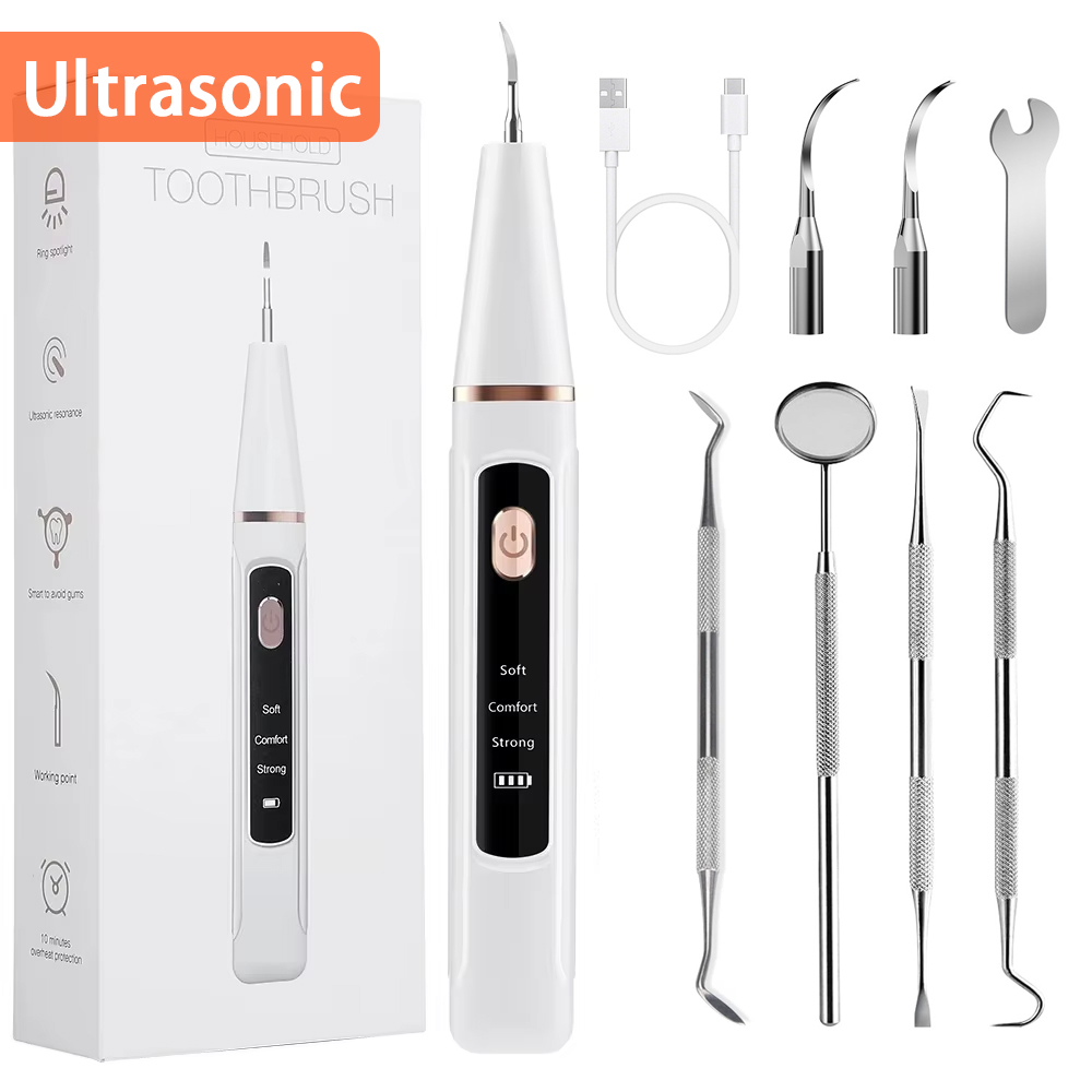 Raspador dental ultrassônico e - Teeth Whitening Home avaliação e preço