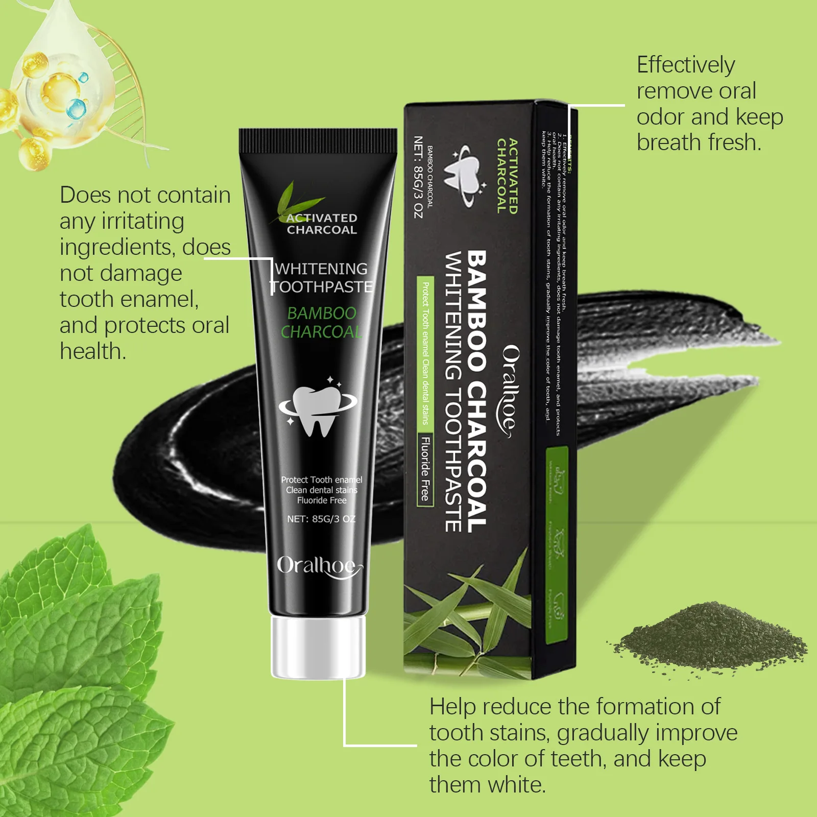 Pasta de dentes branqueadora,  - Teeth Whitening Natural avaliação e preço