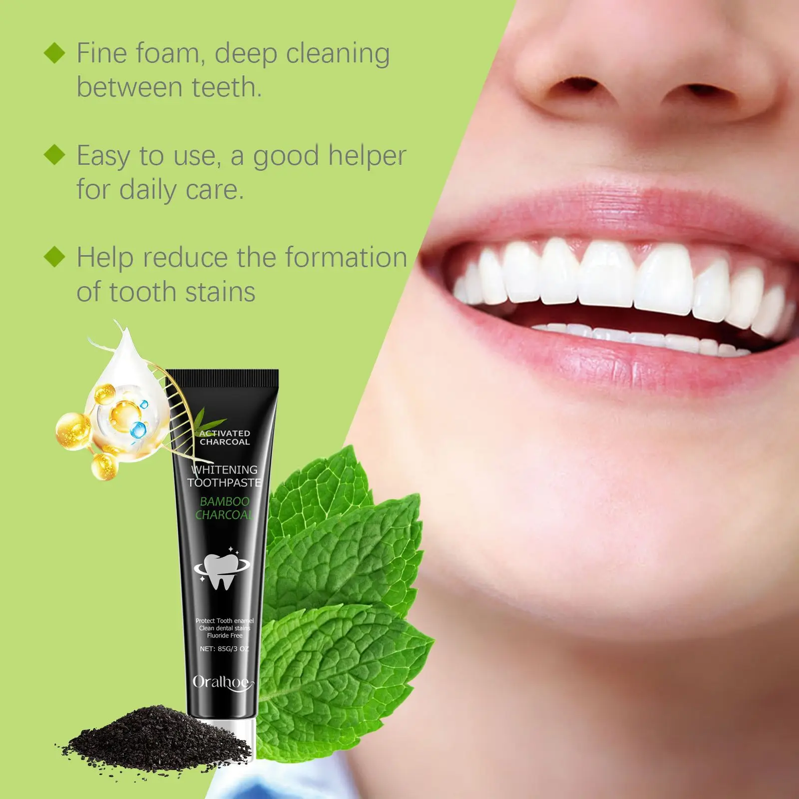 Pasta de dentes branqueadora,  - Teeth Whitening Natural avaliação e preço