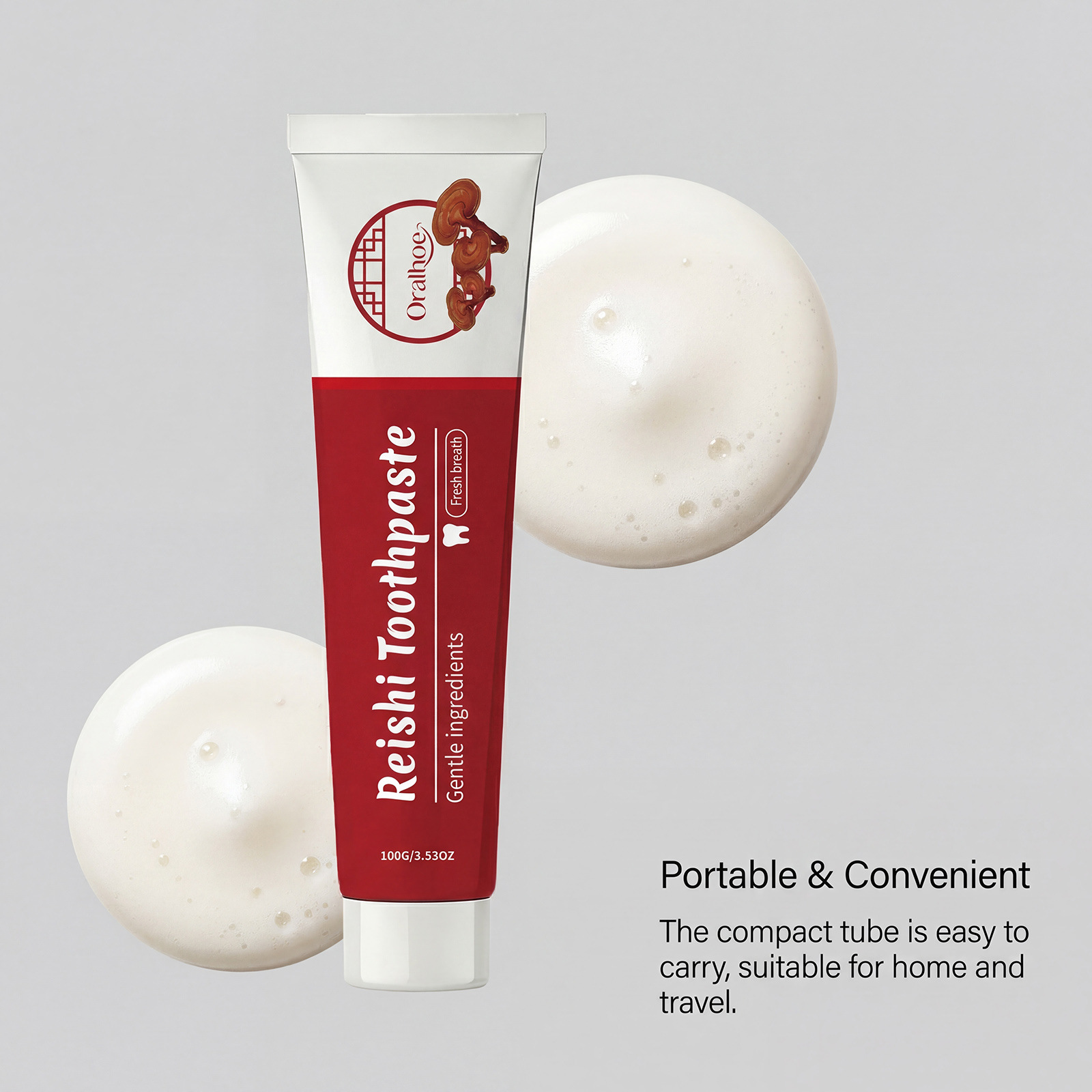 Pasta de Dente Herbal Lingzhi  - Teeth Whitening Natural avaliação e preço